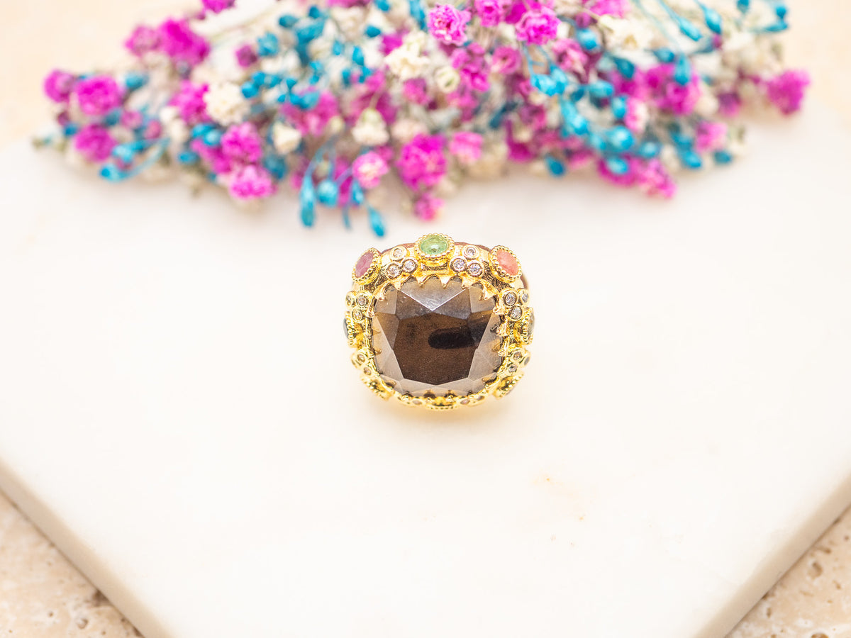 Bague Halo Sevora