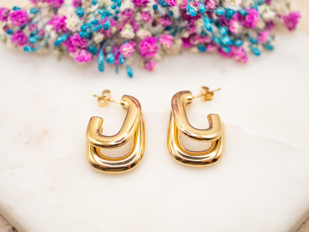 Boucles d'oreilles Opale Douce