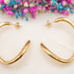 Boucles d'oreilles Courbe Orelia