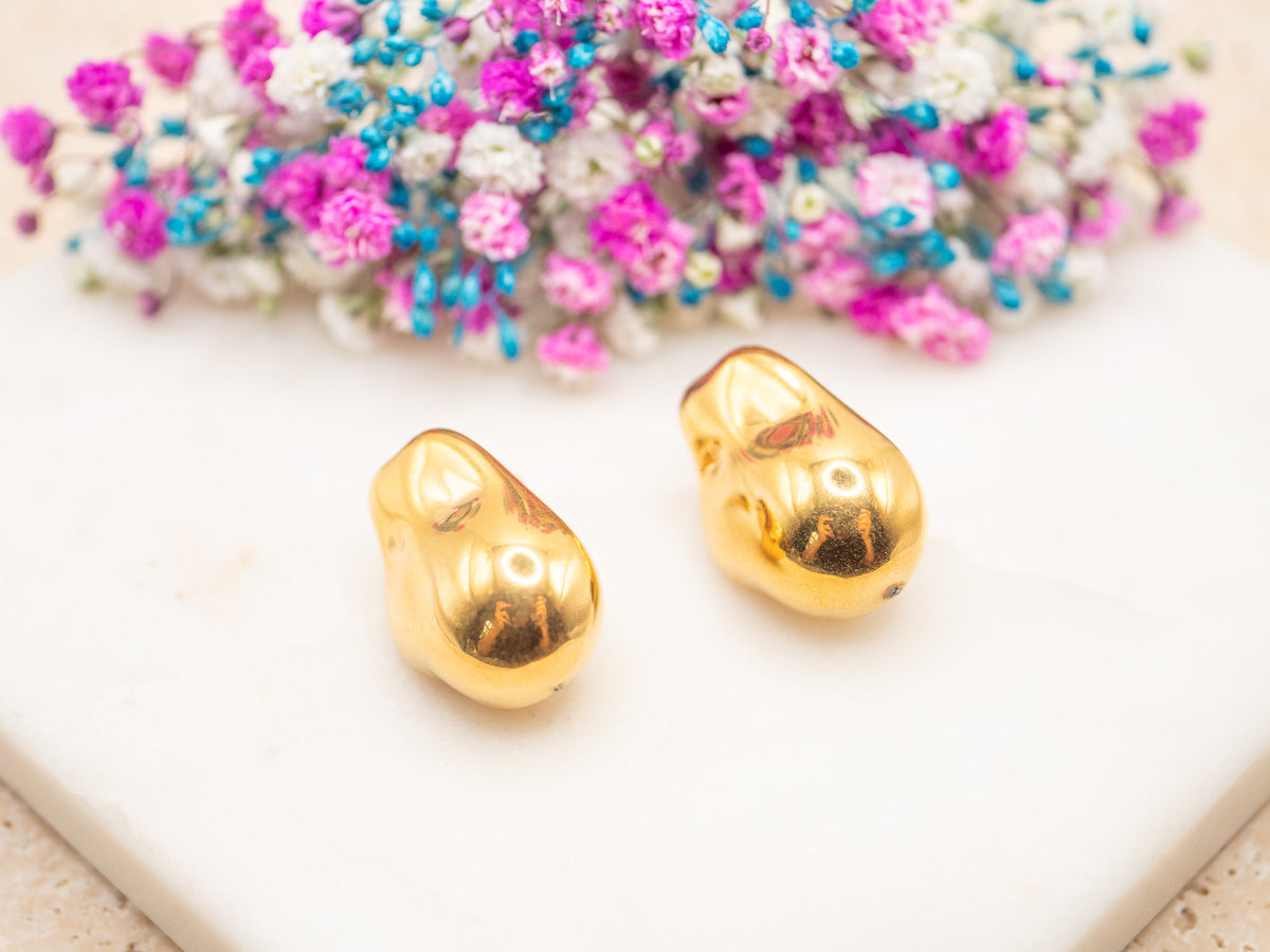 Boucles d'oreilles Miroir Lunara