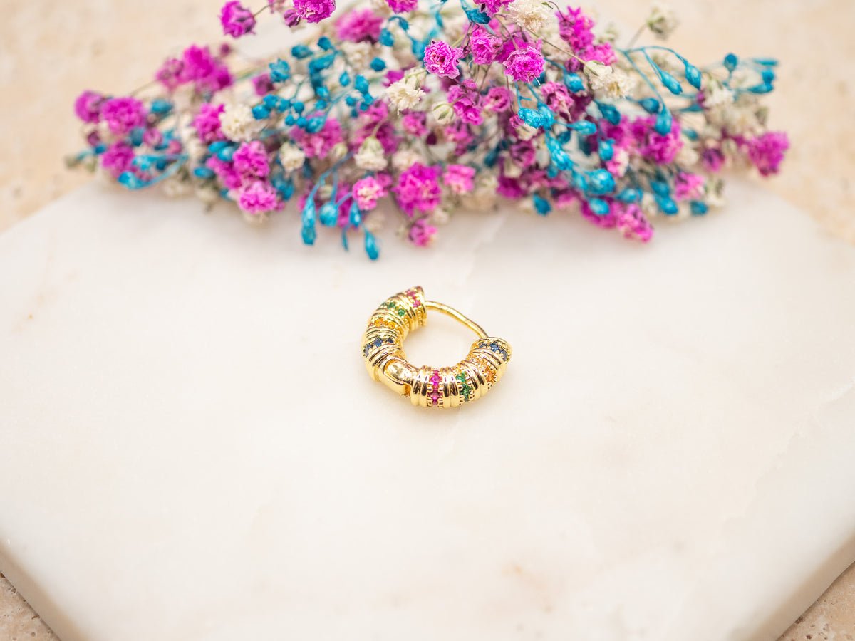 Boucles d'oreilles Étreinte Zalyra