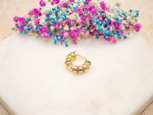 Boucles d'oreilles Étreinte Zalyra