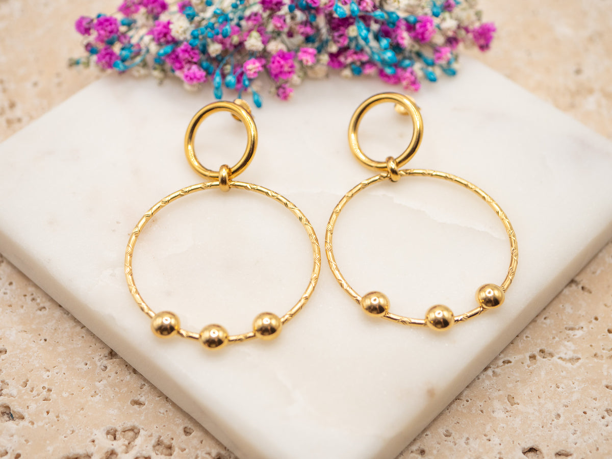 Boucles d'oreilles Cercle Mavéa
