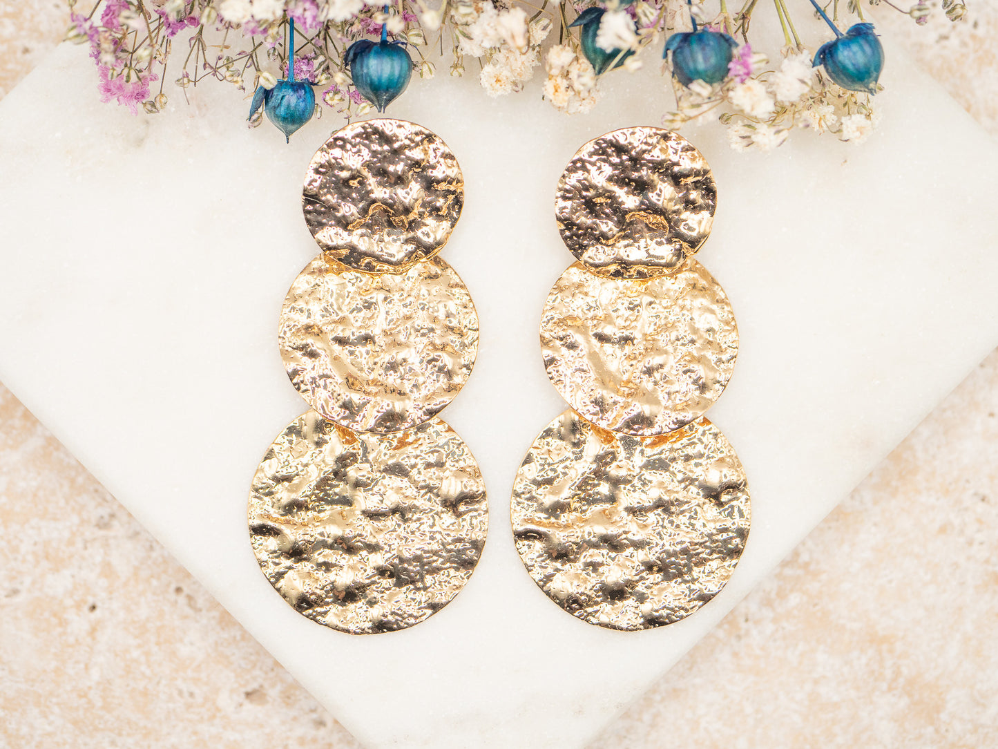 Boucles d'Oreilles Éclat Brut