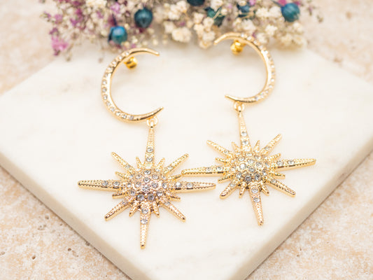 Boucles d'Oreilles Astrée