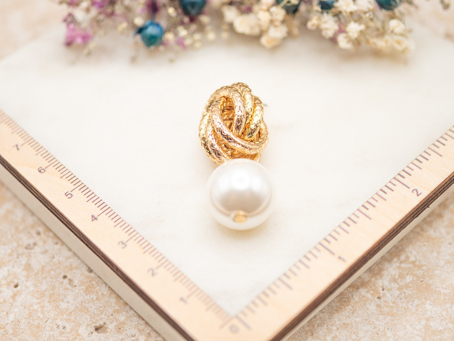 Boucles d'Oreilles Nacre