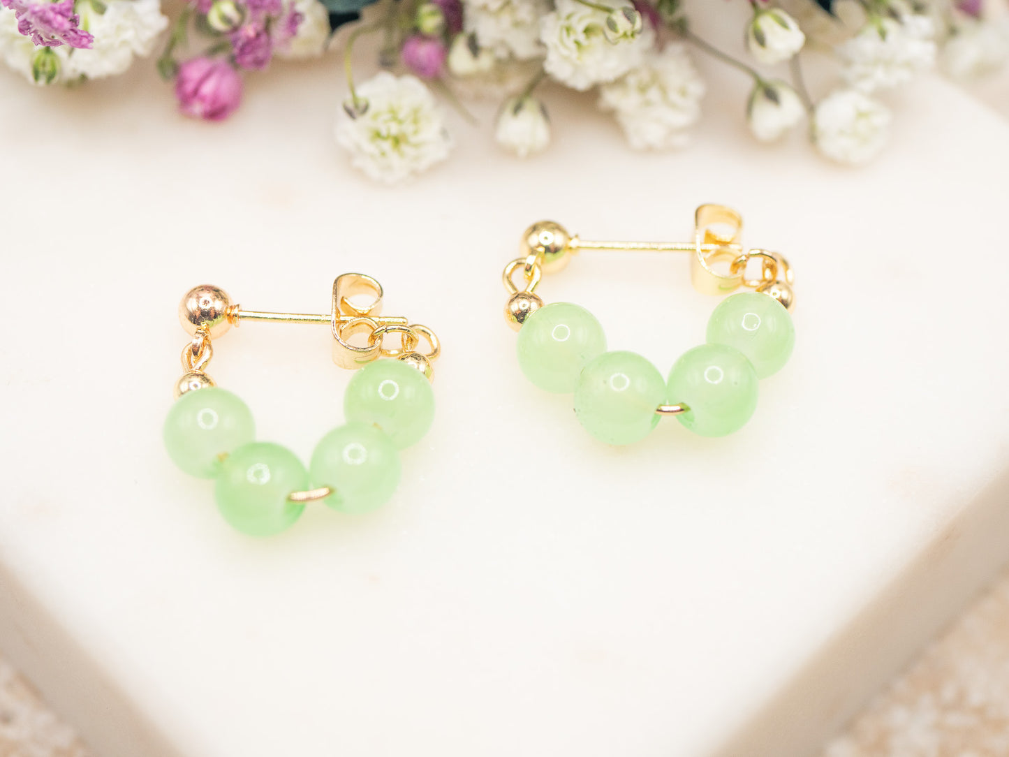 Boucles d'oreilles Verde