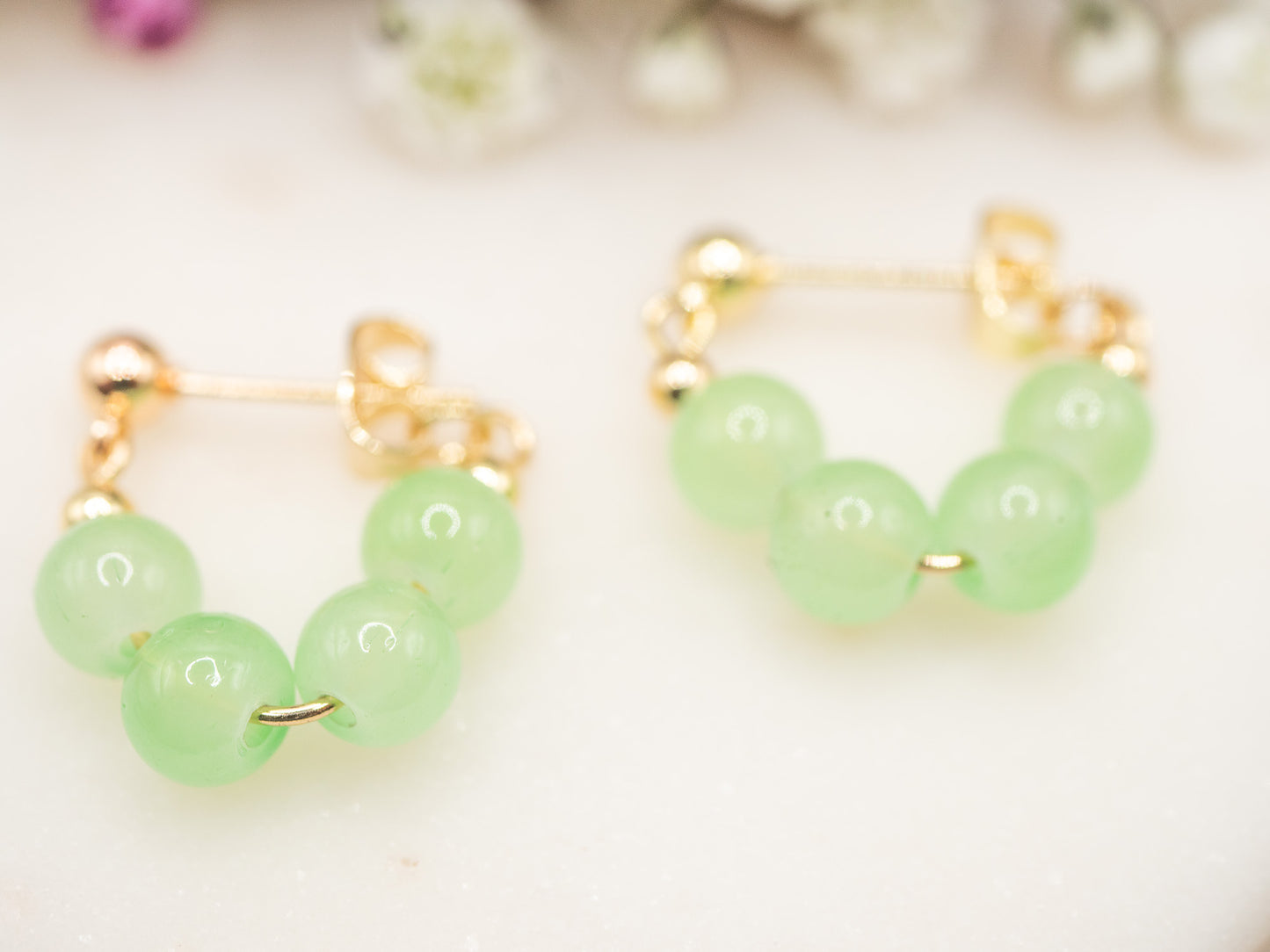 Boucles d'oreilles Verde