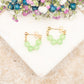 Boucles d'oreilles Verde