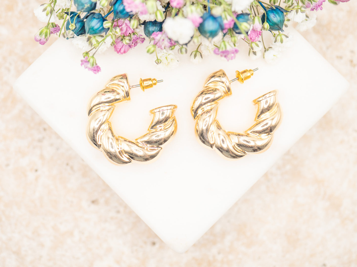 Boucles d'oreilles Tressia