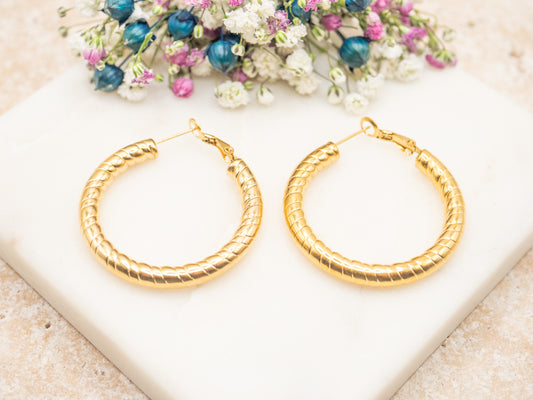 Boucles d'oreilles Leo