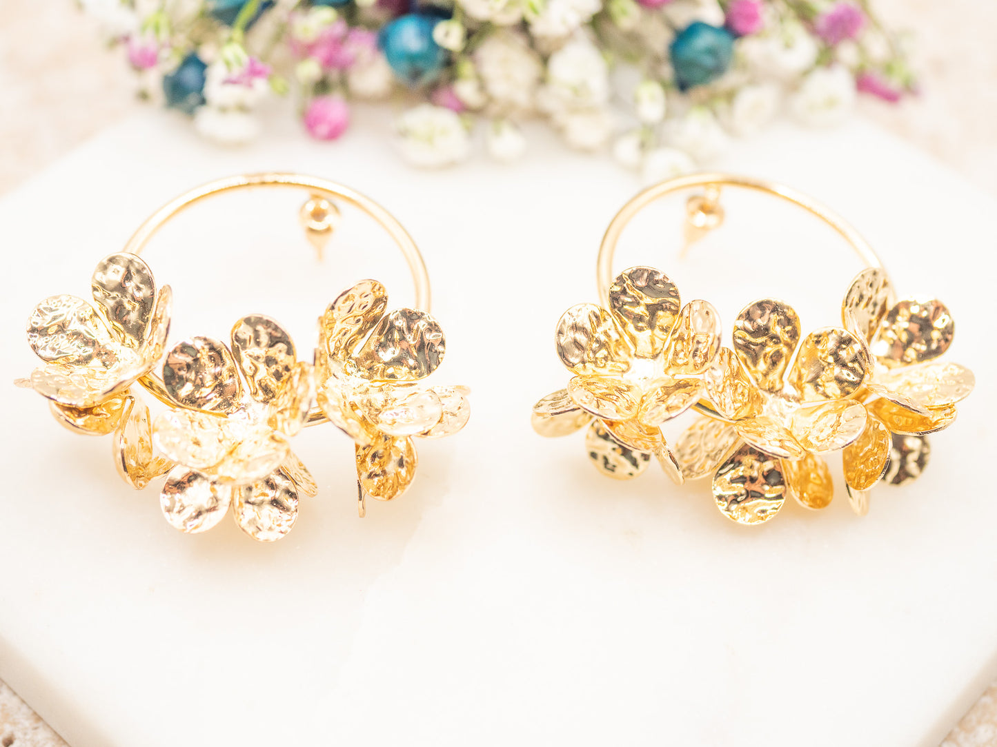 Boucles d'oreilles Flora