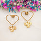 Boucles d'oreilles Cœur Elaria