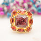 Bague Grenat Serenza