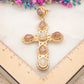 Boucles d'oreilles Croix Seloria