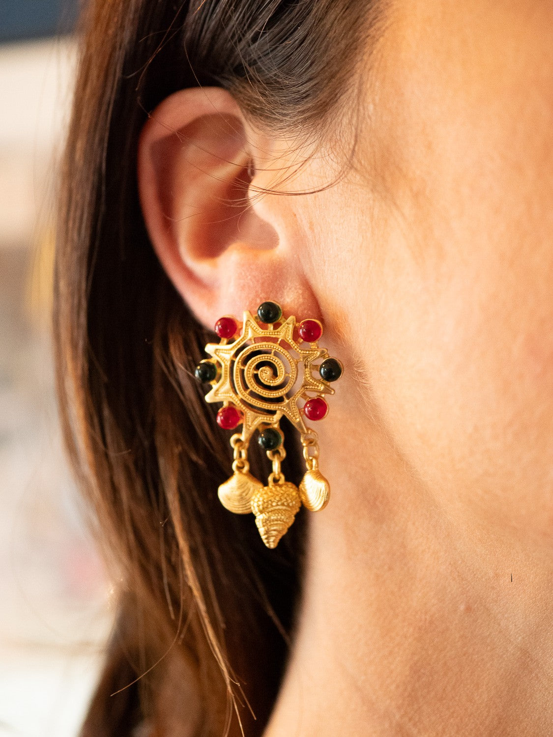 Boucles d'oreilles Ouza