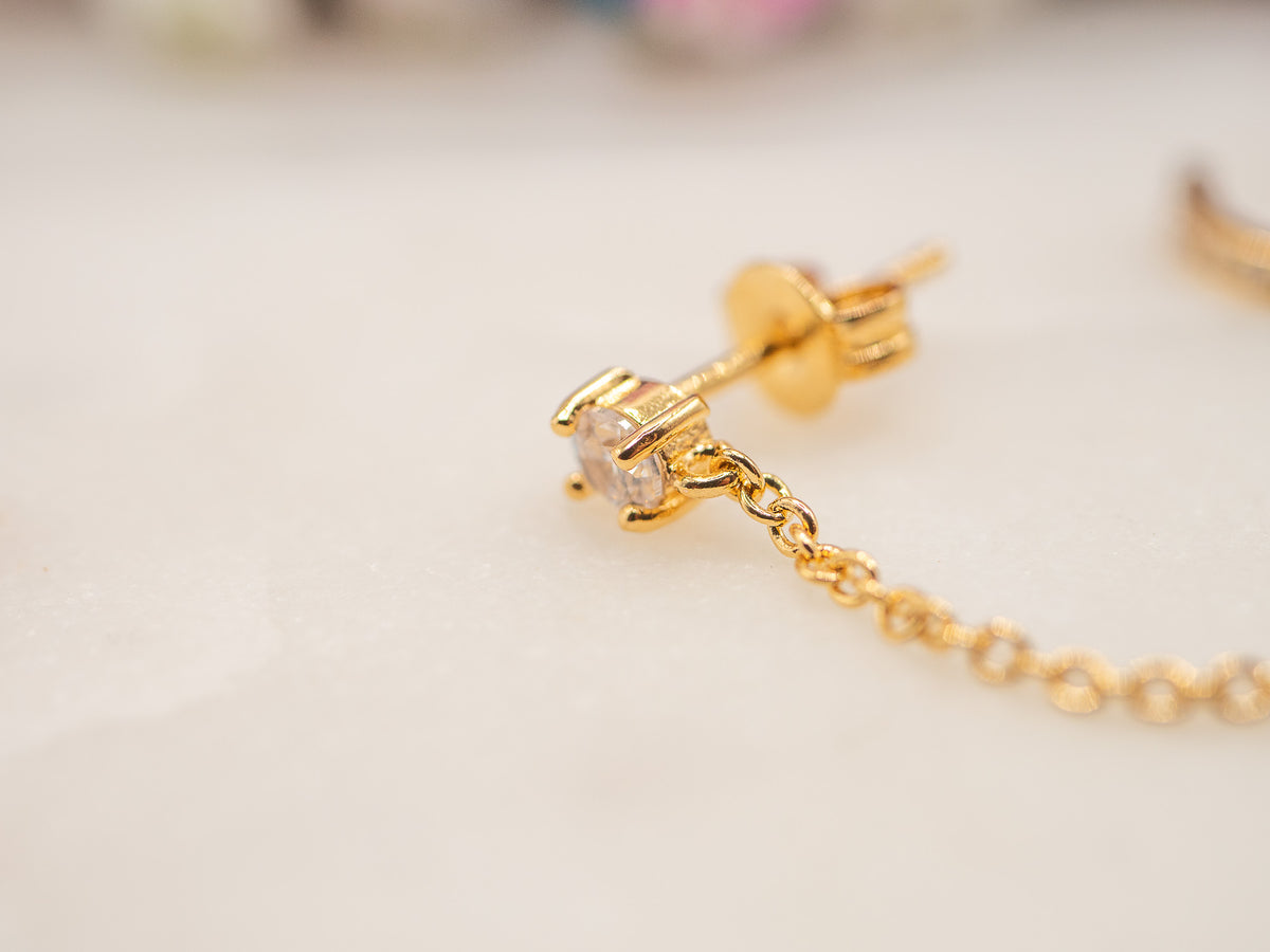 Boucle d'oreille unique Sillage Nolia