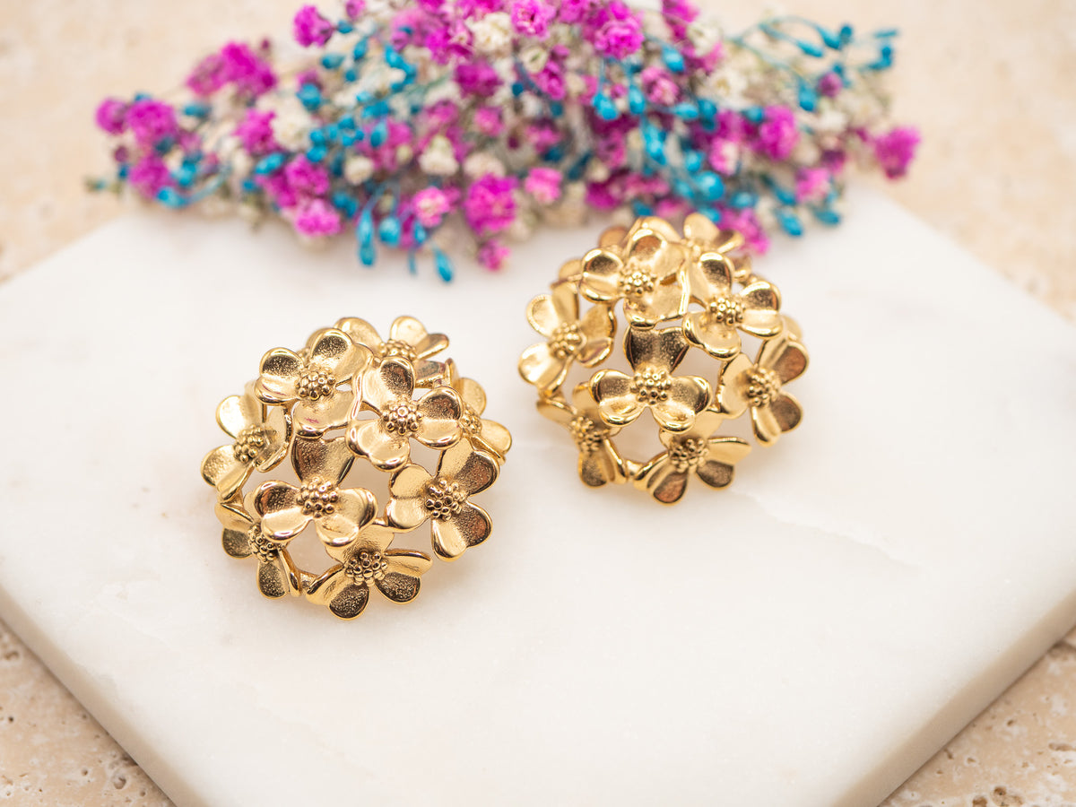 Boucles d'oreilles Jardin Lioréa