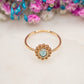 Bague Halo Azura