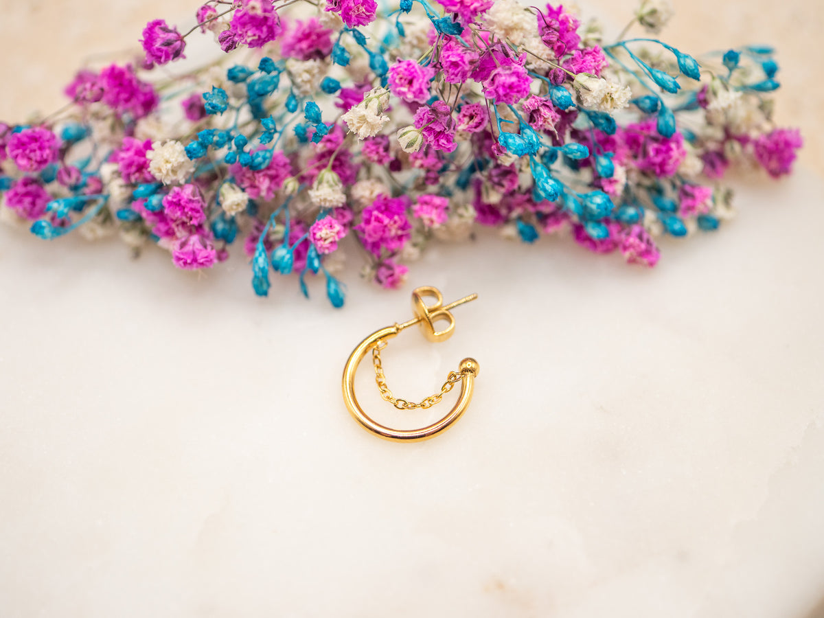 Boucle d'oreille Arc Noésia
