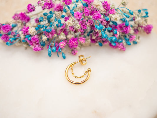 Boucle d'oreille Arc Noésia