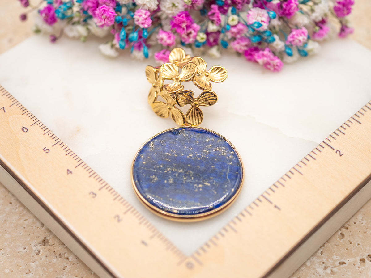 Boucles d'oreilles Éclat Lapis