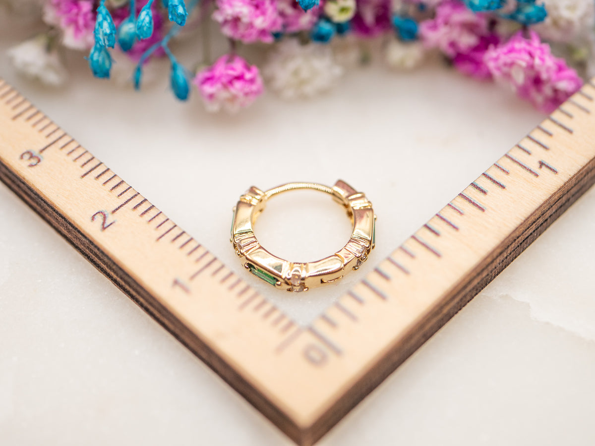 Boucle d'oreille unique Éclat Luvéra