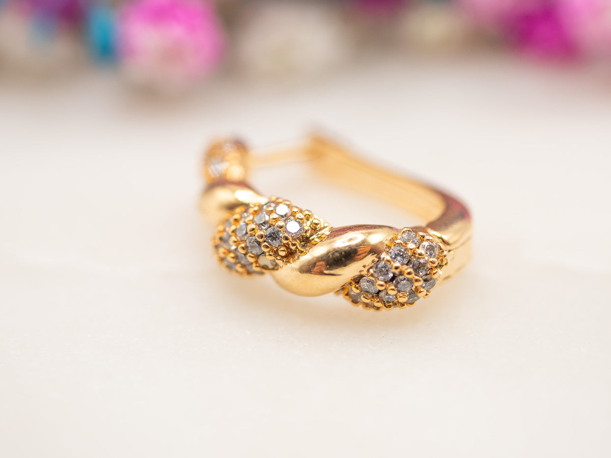 Boucle d'oreille unique Lueur Maïra