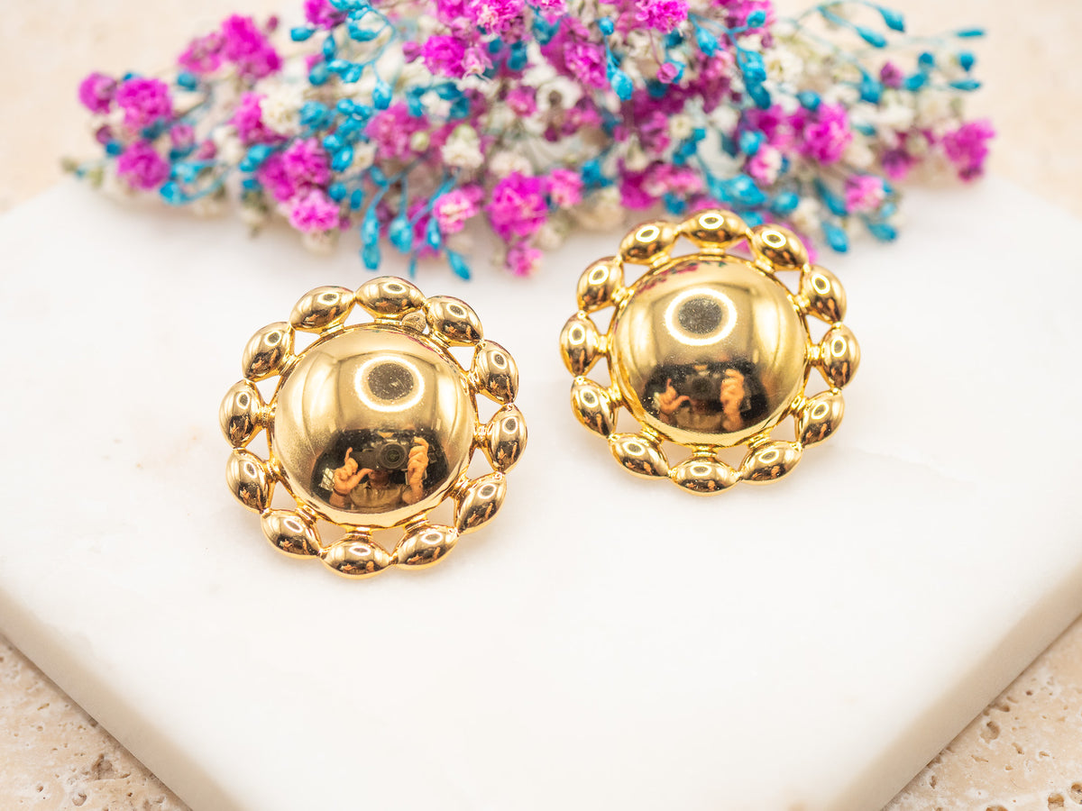 Boucles d'oreilles Halo Elvira