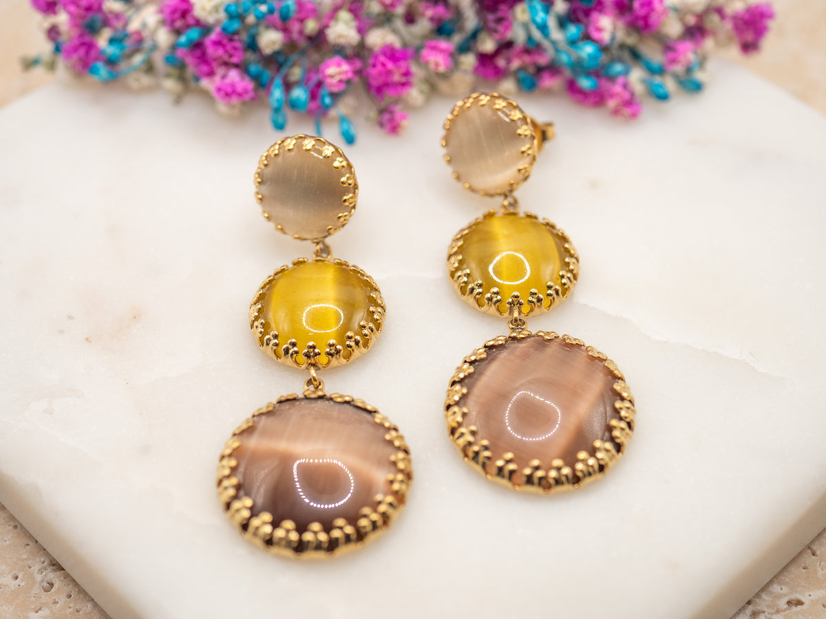 Boucles d'oreilles Sillage Miella