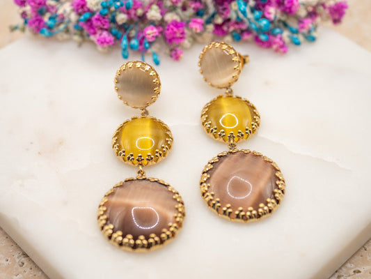 Boucles d'oreilles Sillage Miella