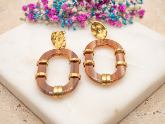 Boucles d'oreilles Aura Siluna