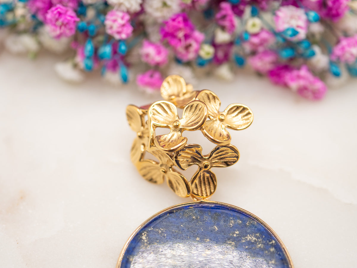 Boucles d'oreilles Éclat Lapis