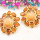 Boucles d'oreilles Halo Ambréa