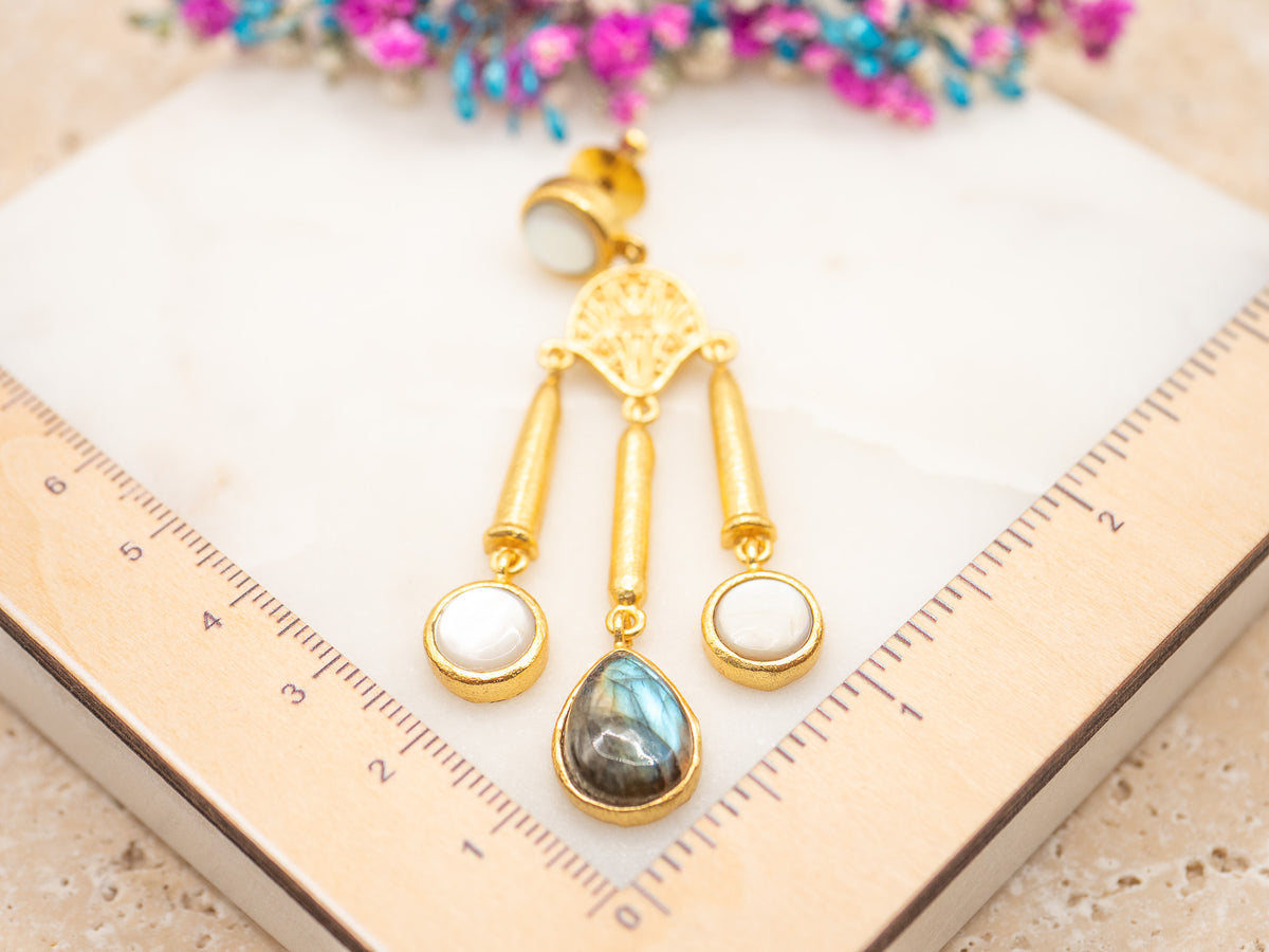 Boucles d'oreilles Cascade Luvéna