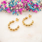 Boucles d'oreilles Couronne Olivane