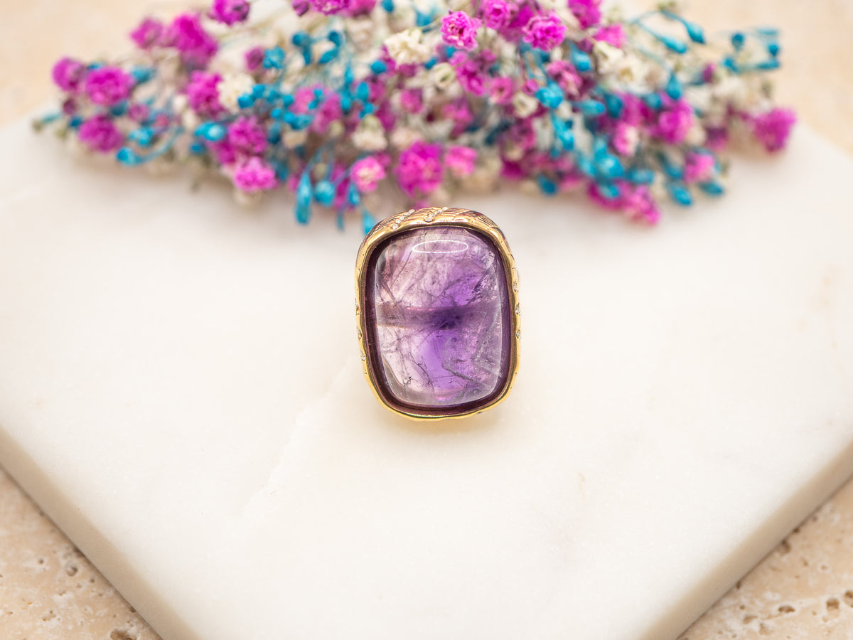 Bague Améthys Veluna