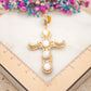 Boucles d'oreilles Croix Ilaria