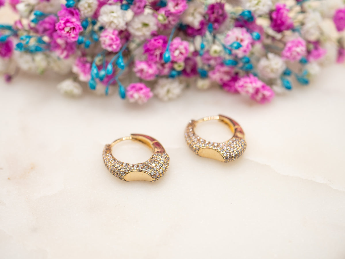Boucle d'oreille unique Éclat Silvara