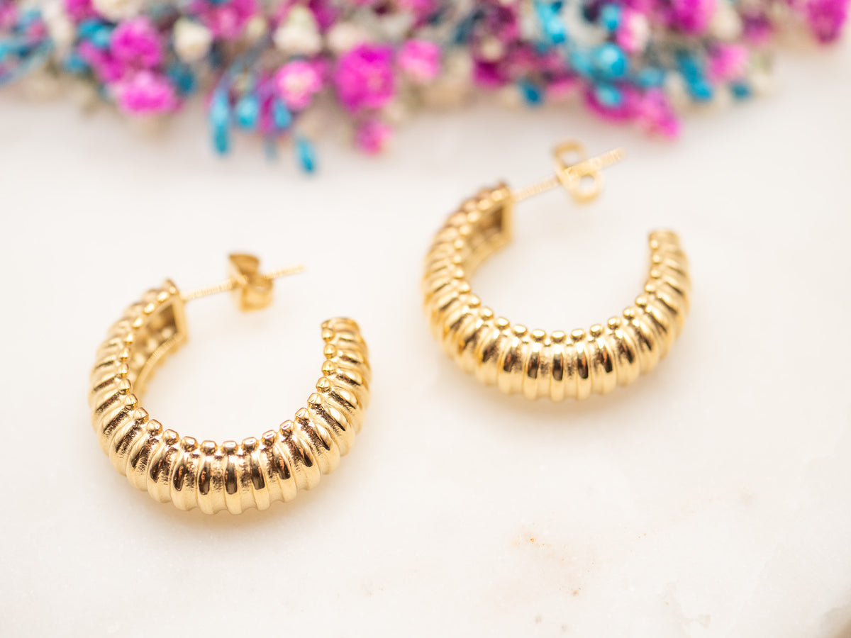Boucles d'oreilles Spirale Avenia