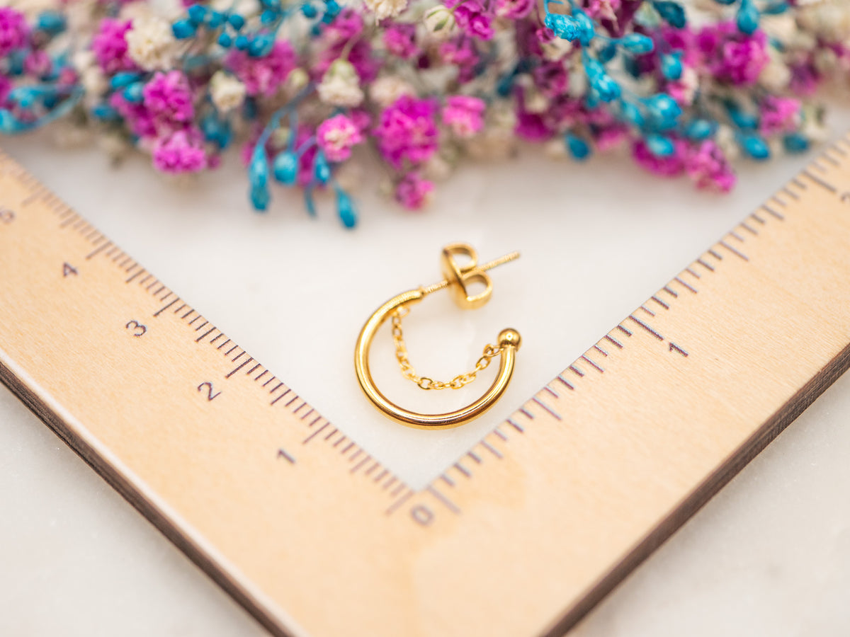 Boucle d'oreille Arc Noésia
