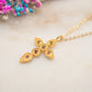 Collier Croix Luvéna