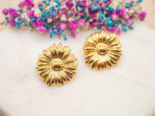 Boucles d'oreilles Soleil Célesta