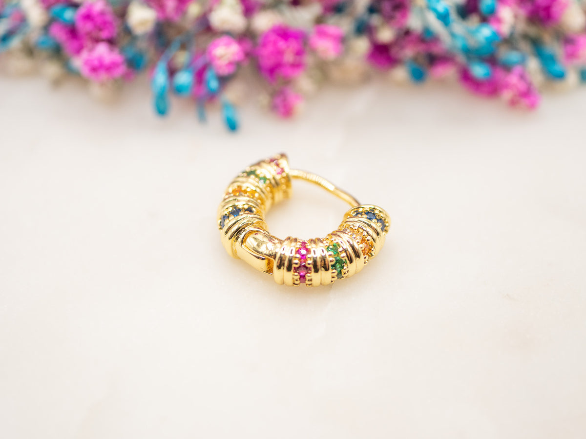 Boucles d'oreilles Étreinte Zalyra