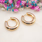 Boucles d'oreilles Halo Sorella