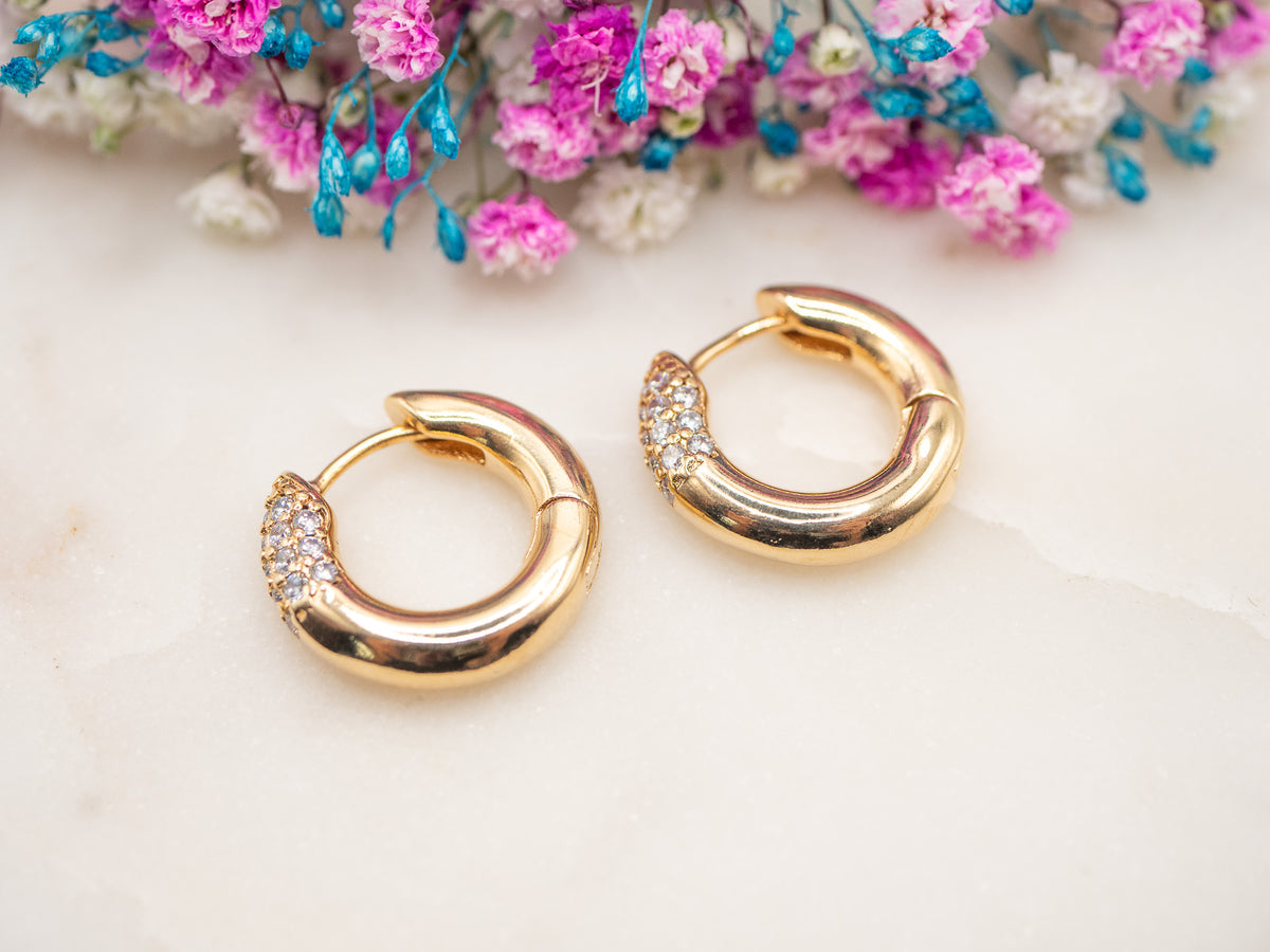 Boucles d'oreilles Halo Sorella