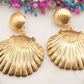 Boucles d'oreilles Coquille Soreïa