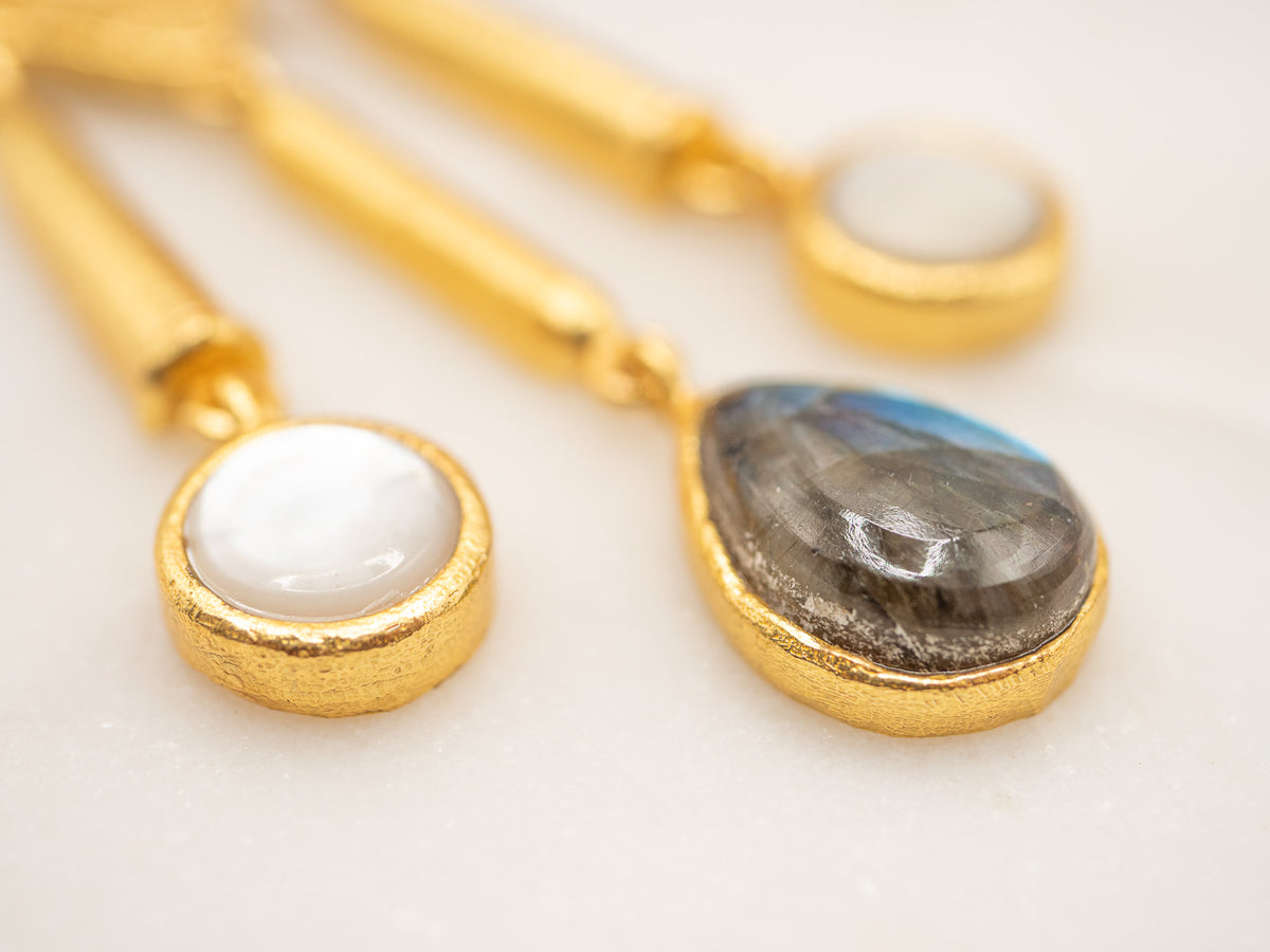 Boucles d'oreilles Cascade Luvéna