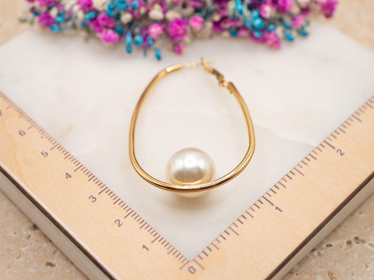 Boucles d'oreilles Halo Nivela