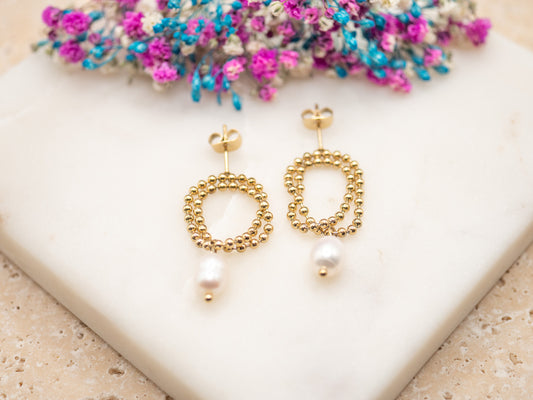 Boucles d'oreilles Perla Nova